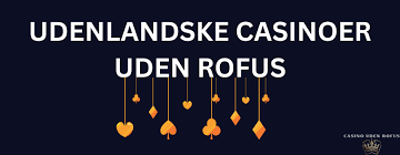 Oplev Online Casino Uden Om Rufus - En Guide til Spillemuligheder